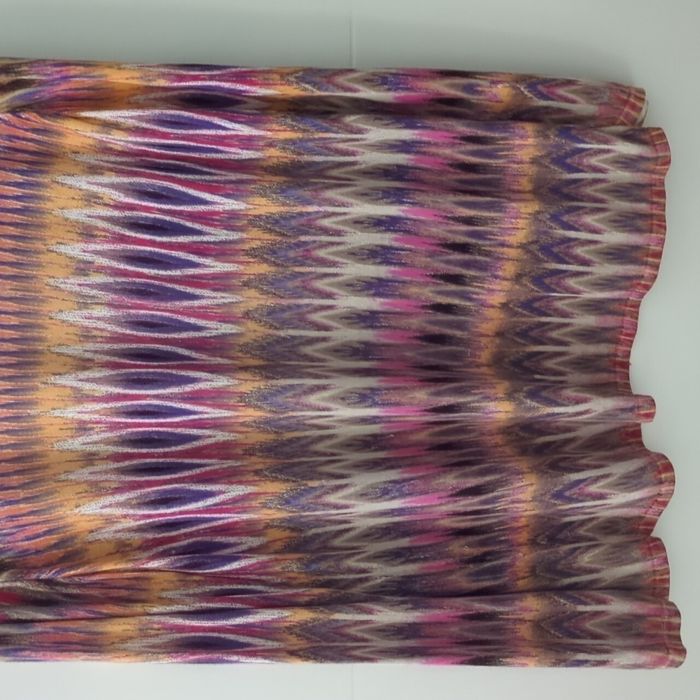 Chico's Multicolor Abstract Print Open Cardigan C… - image 6